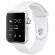 Смарт-часы Apple Watch S1 Sport 38mm Silver Al/White (MNNG2RU/A)